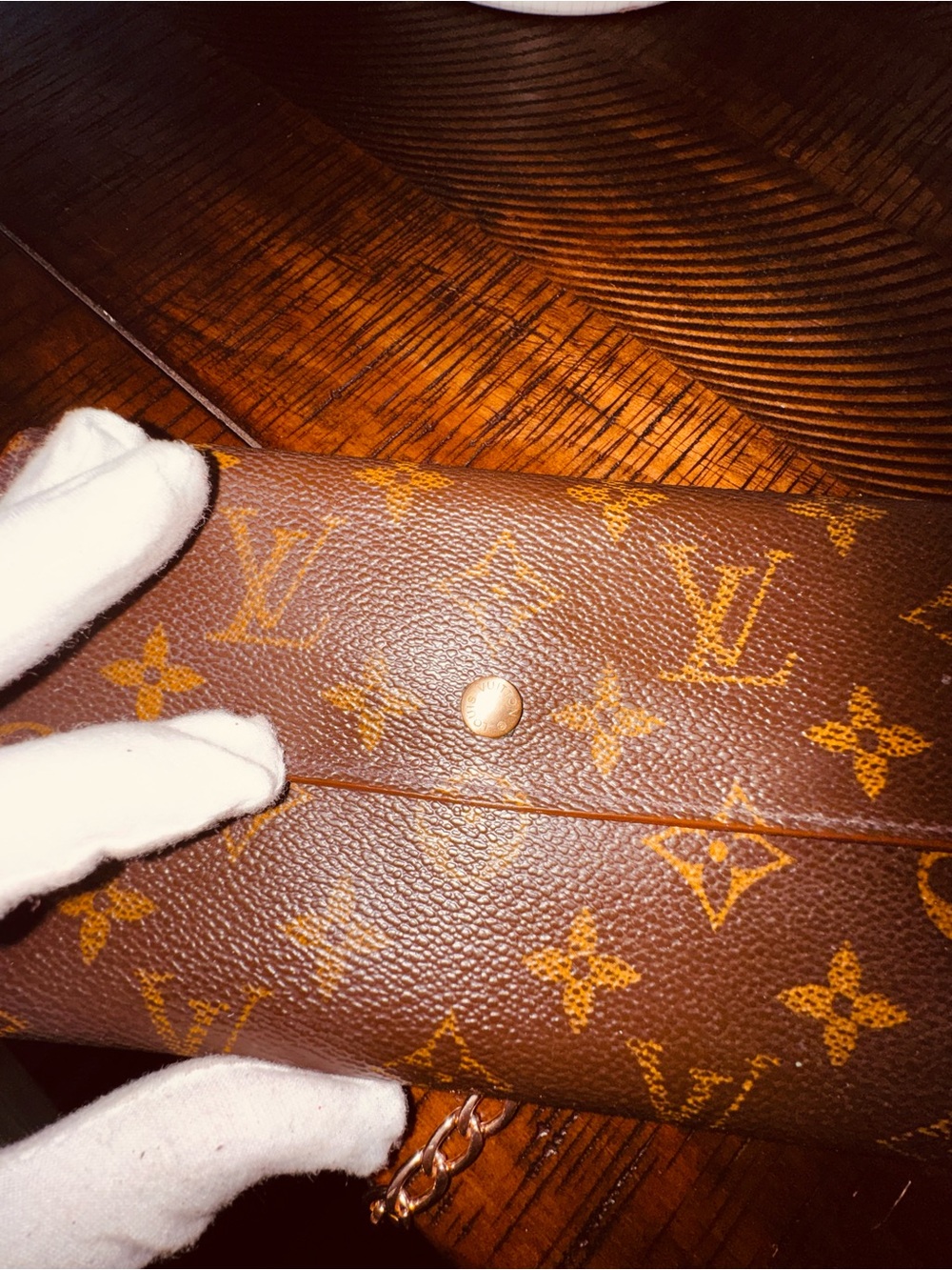 Louis Vuitton vintage international monogram wallet converted Crossbody - Picture 16 of 16
